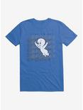 Casper The Friendly Ghost Virtual Raver Spooky Time T-Shirt, ROYAL BLUE, hi-res