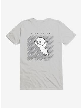 Casper The Friendly Ghost Virtual Raver Spooky Time T-Shirt, SILVER, hi-res
