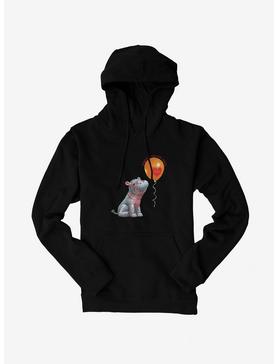 Fiona The Hippo Valentine's Day Heart Balloon Hoodie, , hi-res