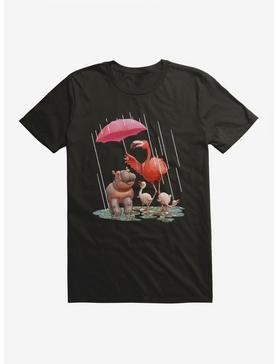 Fiona The Hippo Valentine's Day Staying Dry T-Shirt, , hi-res