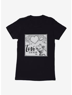 Fiona The Hippo Valentine's Day Cloud Sketch Womens T-Shirt, , hi-res