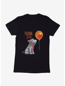 Fiona The Hippo Valentine's Day Love Balloon Womens T-Shirt, , hi-res