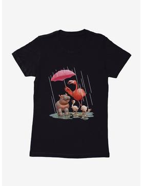 Fiona The Hippo Valentine's Day Staying Dry Womens T-Shirt, , hi-res