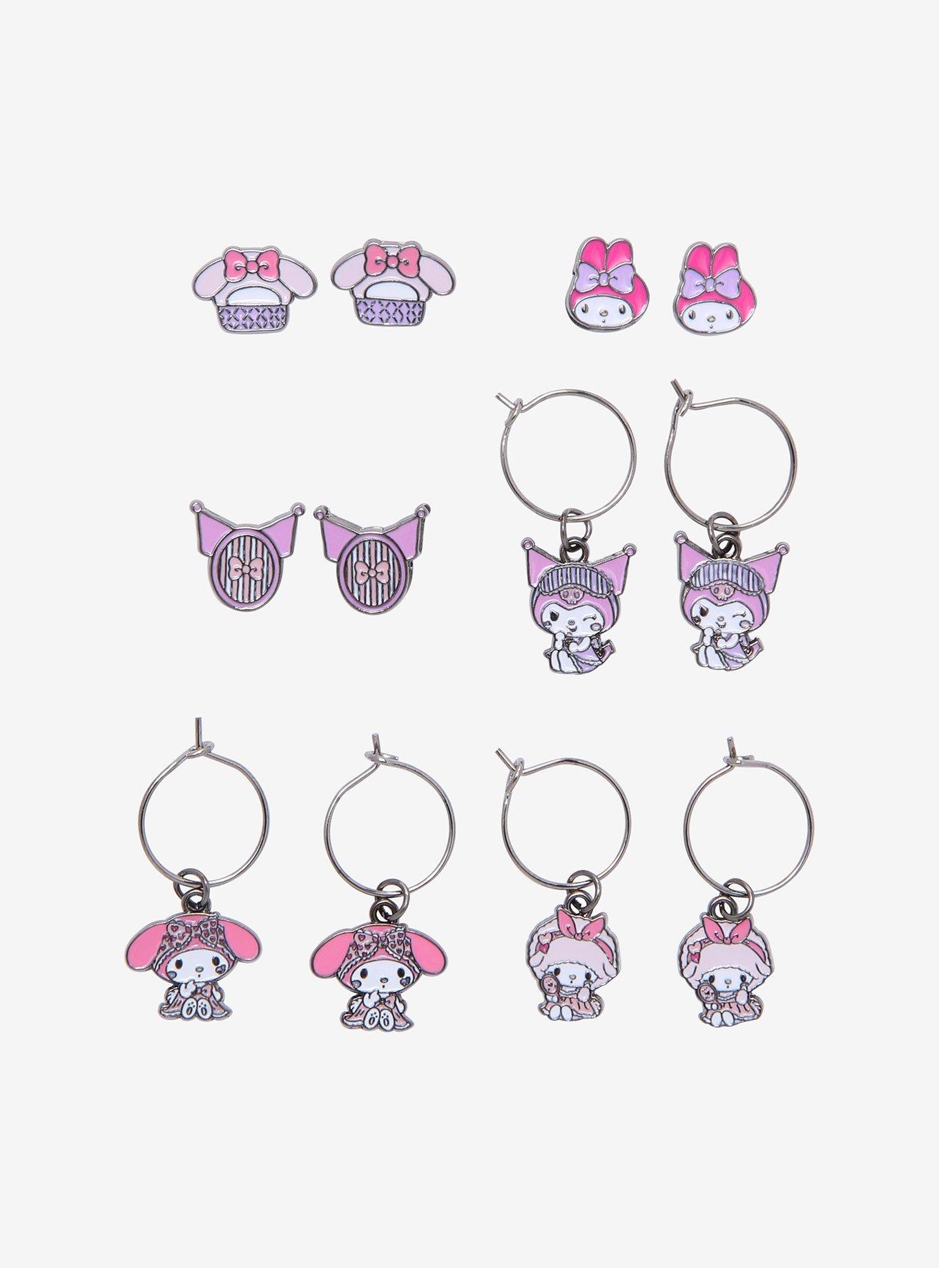 My Melody & Kuromi Slumber Party Earring Set Hot Topic