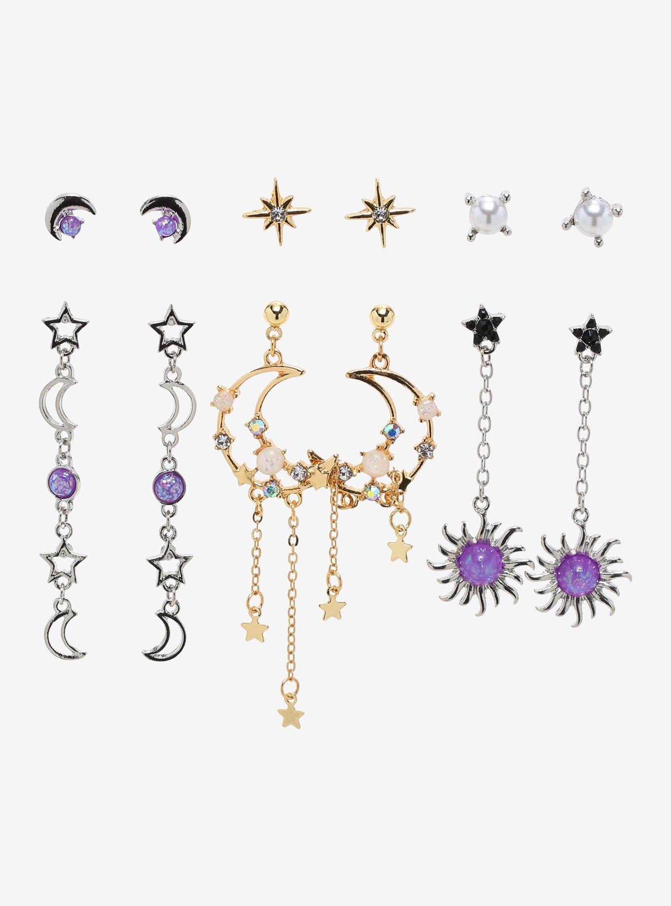 Opal Celestial Earring Set | Hot Topic