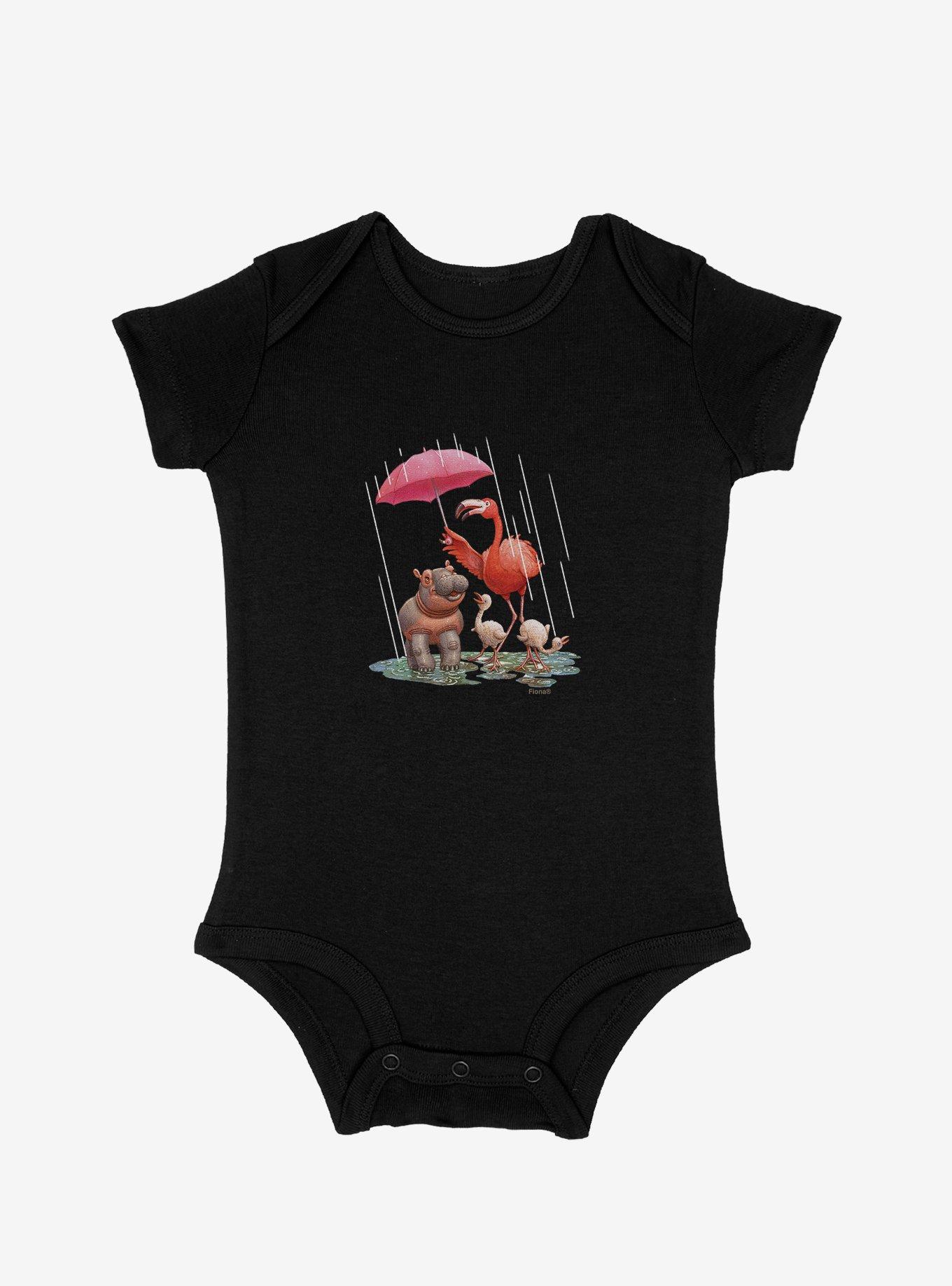 Fiona The Hippo Valentine's Day Rainy Day Infant Bodysuit, , hi-res