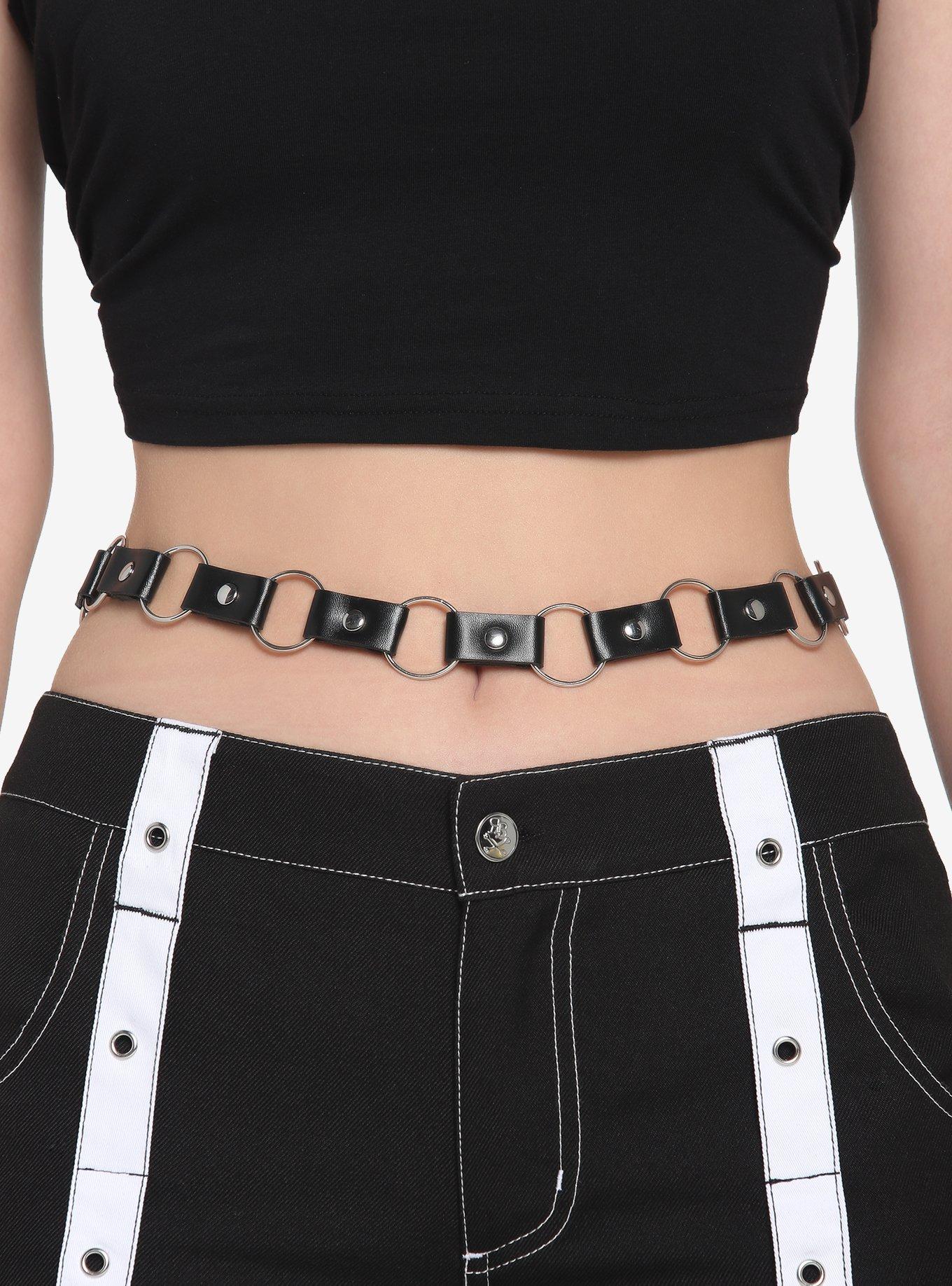 O-Ring Strap Belly Chain, , hi-res