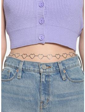 Heart Belly Chain, , hi-res