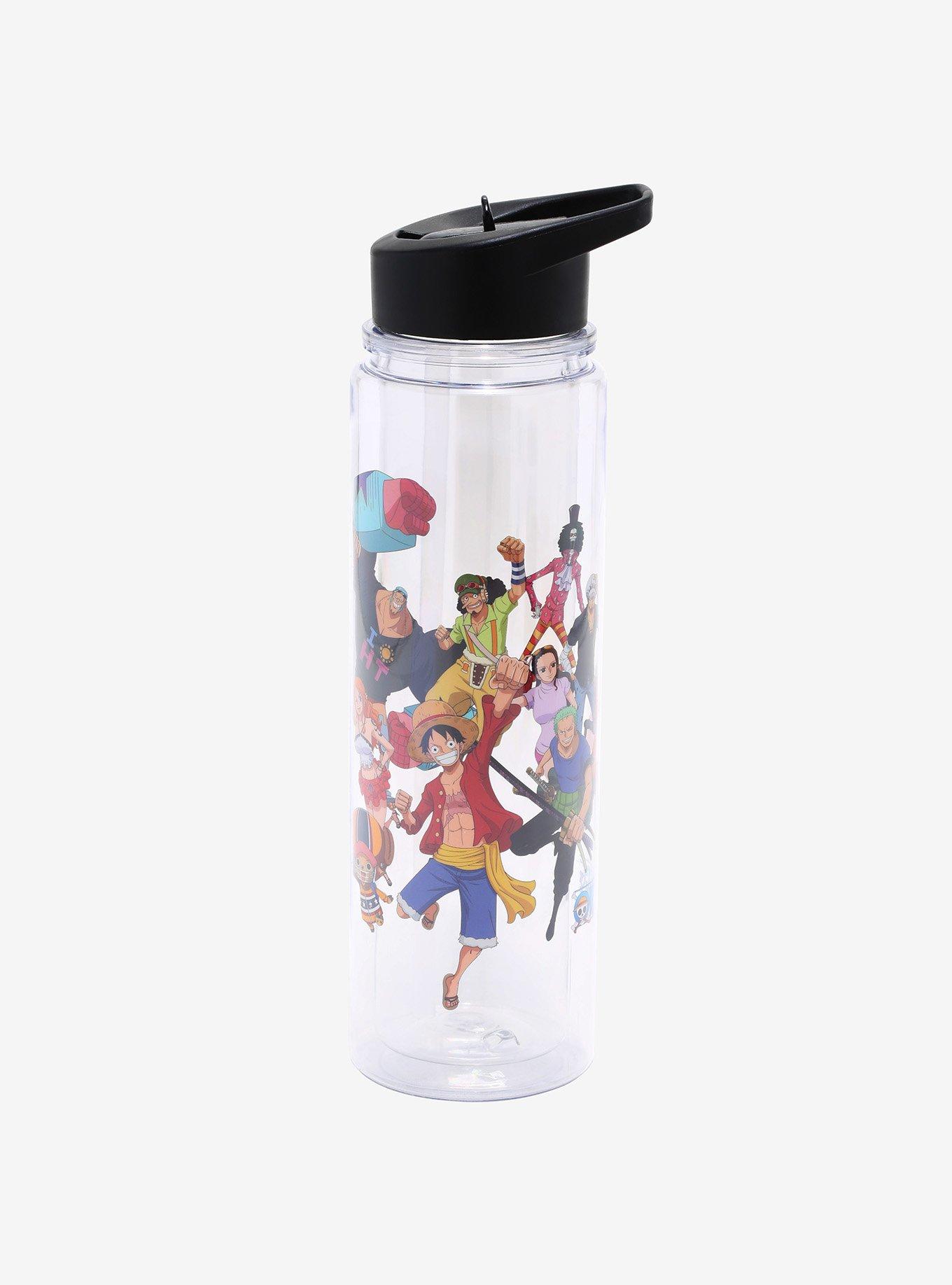 One Piece Straw Hats & Heart Pirates Water Bottle, , hi-res