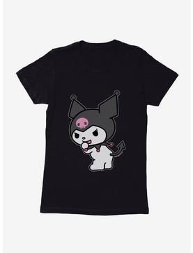 Kuromi Turning Giggle Womens T-Shirt, , hi-res