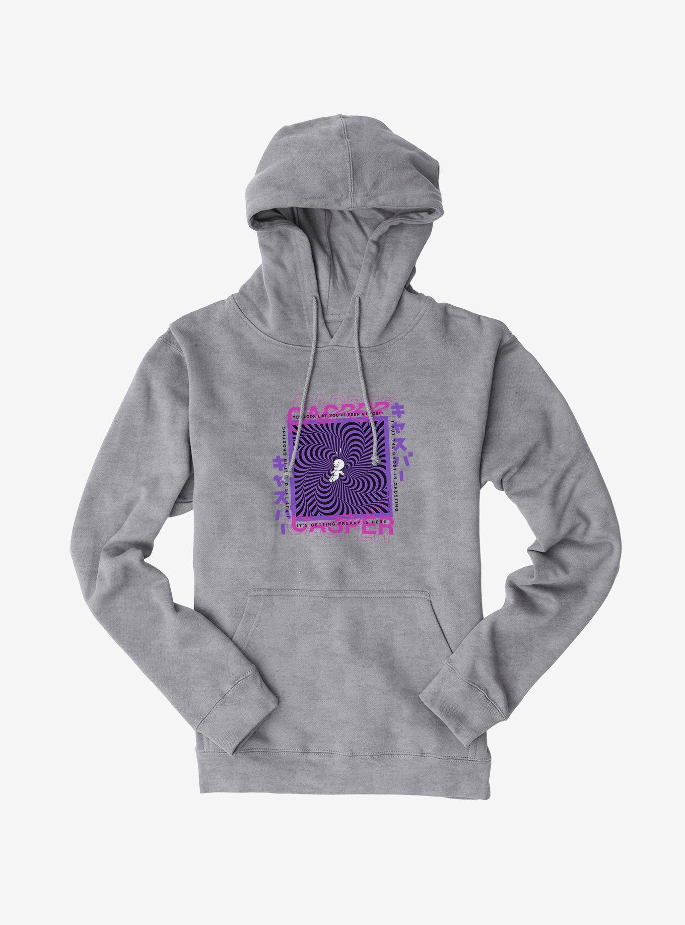 Casper The Friendly Ghost Virtual Raver Late Ghost Hoodie, , hi-res