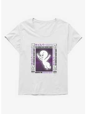 Casper The Friendly Ghost Virtual Raver Number One Girls T-Shirt Plus Size, , hi-res
