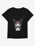 Kuromi Evil Grin Womens T-Shirt Plus Size, , hi-res