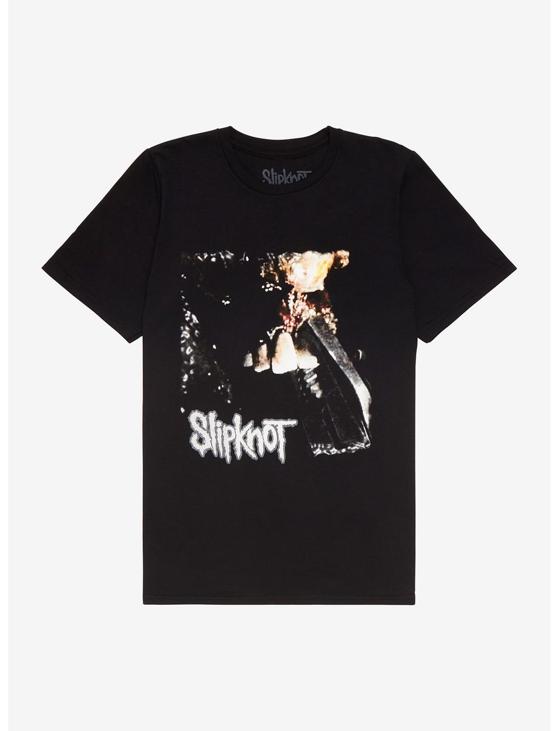 Slipknot Pulling Teeth Boyfriend Fit Girls T-Shirt, BLACK, hi-res
