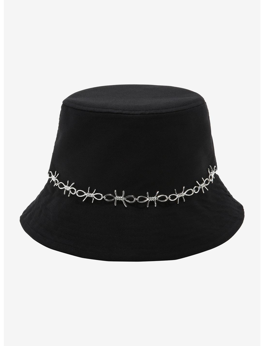 Barbed Wire Chain Bucket Hat, , hi-res