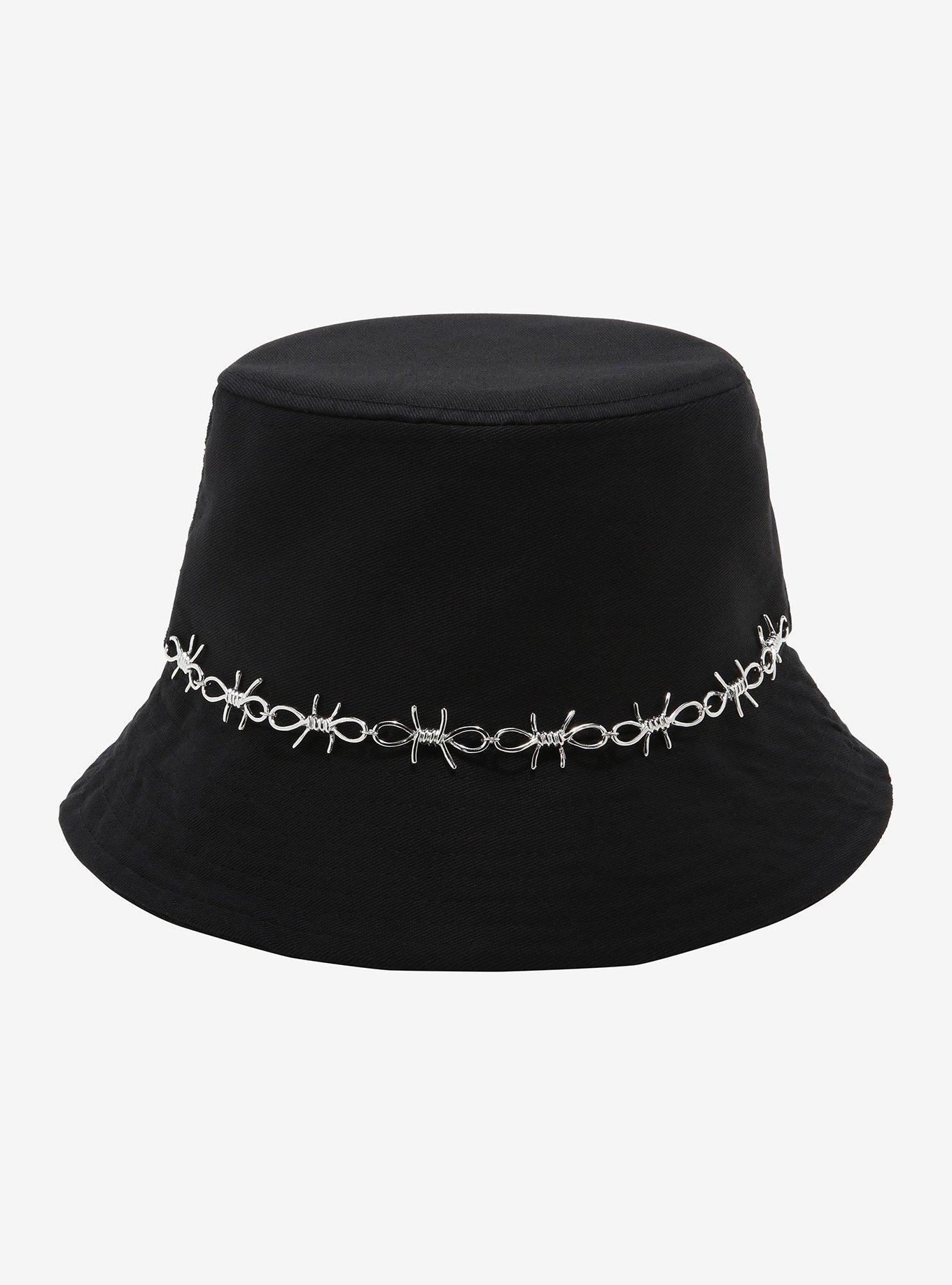 Barbed Wire Chain Bucket Hat, , hi-res