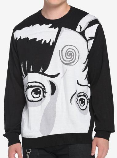 Junji Ito Uzumaki Knit Sweater | Hot Topic