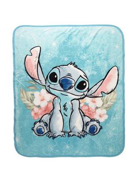 Disney Lilo & Stitch Watercolor Sketch Throw Blanket, , hi-res