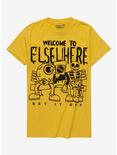 Set It Off Welcome To Elsewhere Boyfriend Fit Girls T-Shirt, MUSTARD, hi-res