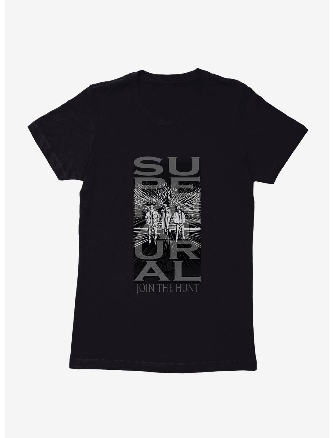 Supernatural Join The Hunt Banner Style Womens T-Shirt, , hi-res
