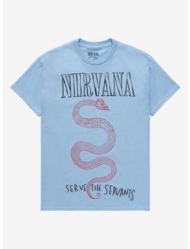 Nirvana Serve The Servants Boyfriend Fit Girls T-Shirt, , hi-res