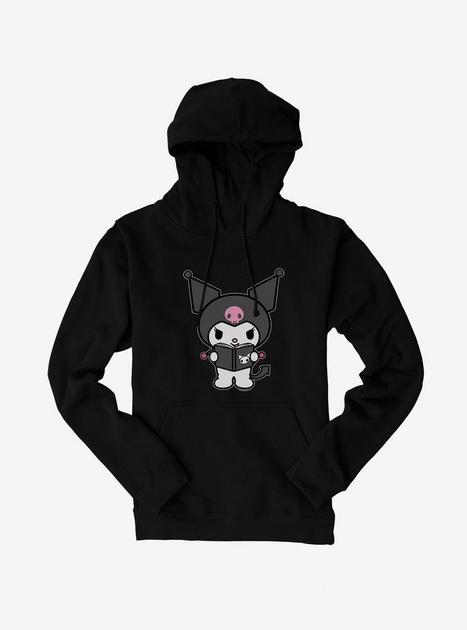 Kuromi Reading Hoodie 