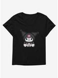 Kuromi Sitting Girls T-Shirt Plus Size, , hi-res