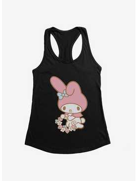 My Melody Picking Flowers Womens Tank Top, , hi-res