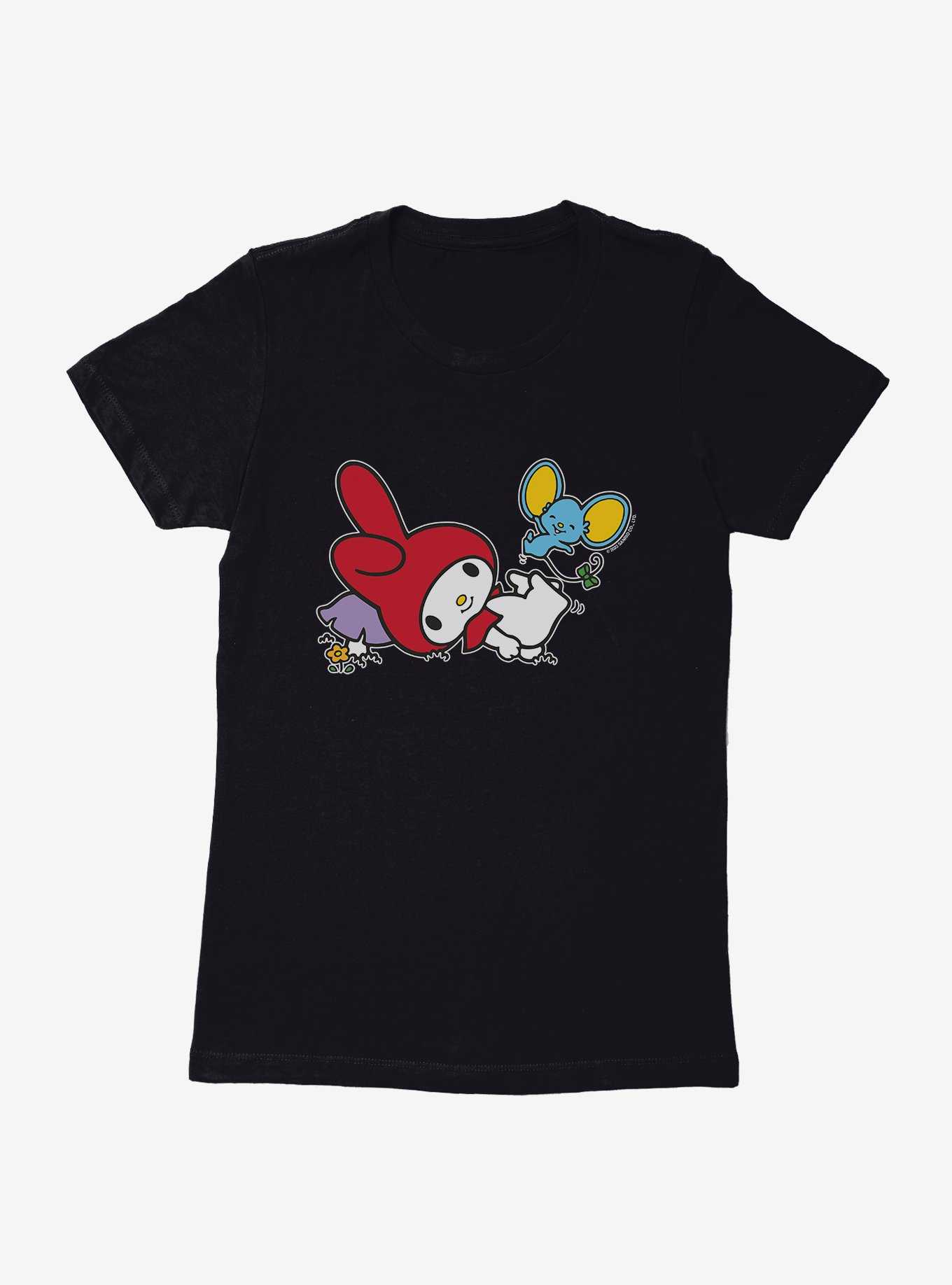 My Melody Adventure With Flat Womens T-Shirt, , hi-res
