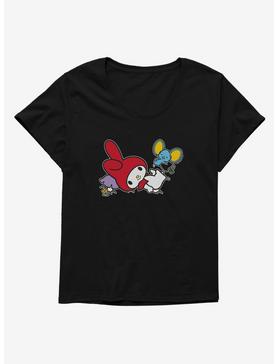Plus Size My Melody Adventure With Flat Womens T-Shirt Plus Size, , hi-res