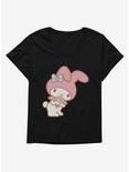 My Melody Bouquet Of Flowers Womens T-Shirt Plus Size, , hi-res