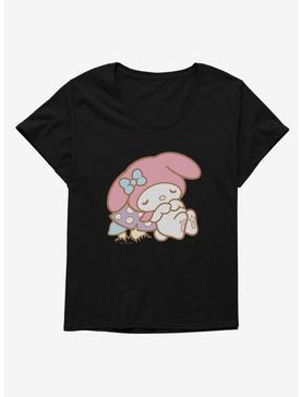 Plus Size My Melody Napping Womens T-Shirt Plus Size, , hi-res