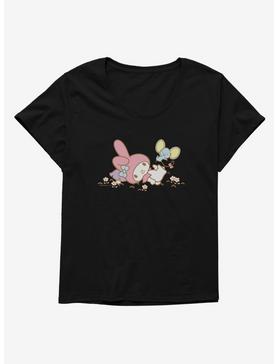 Plus Size My Melody Outside Adventure With Flat Womens T-Shirt Plus Size, , hi-res