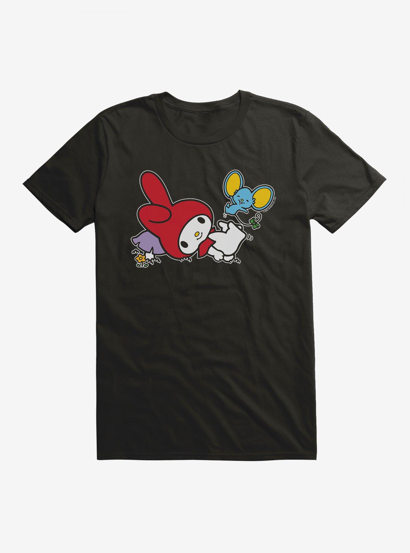 My Melody Adventure With Flat T-Shirt, , hi-res