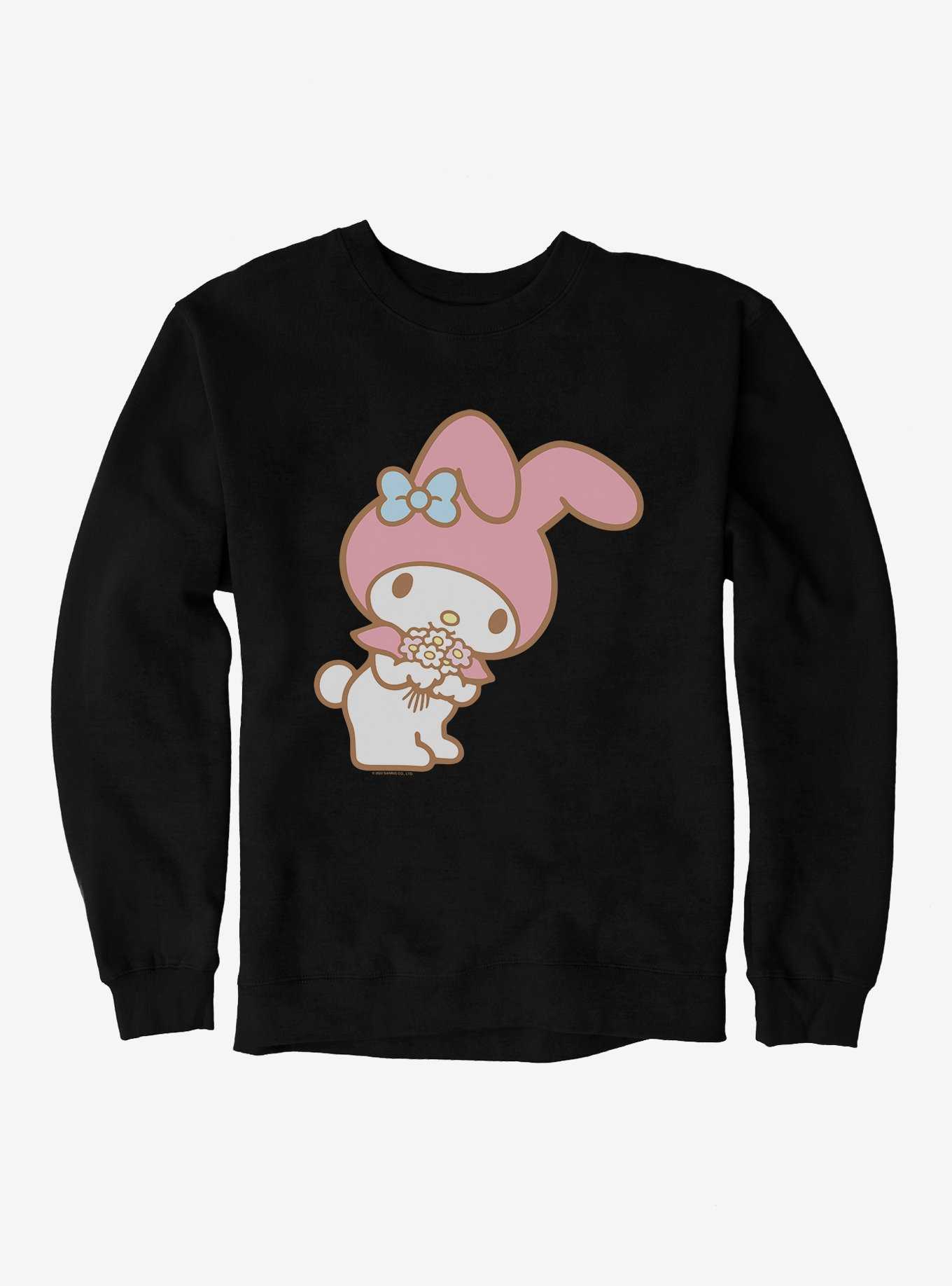 My Melody Bouquet Of Flowers Sweatshirt, , hi-res