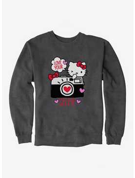 Hello Kitty Selfie Love Sweatshirt, , hi-res