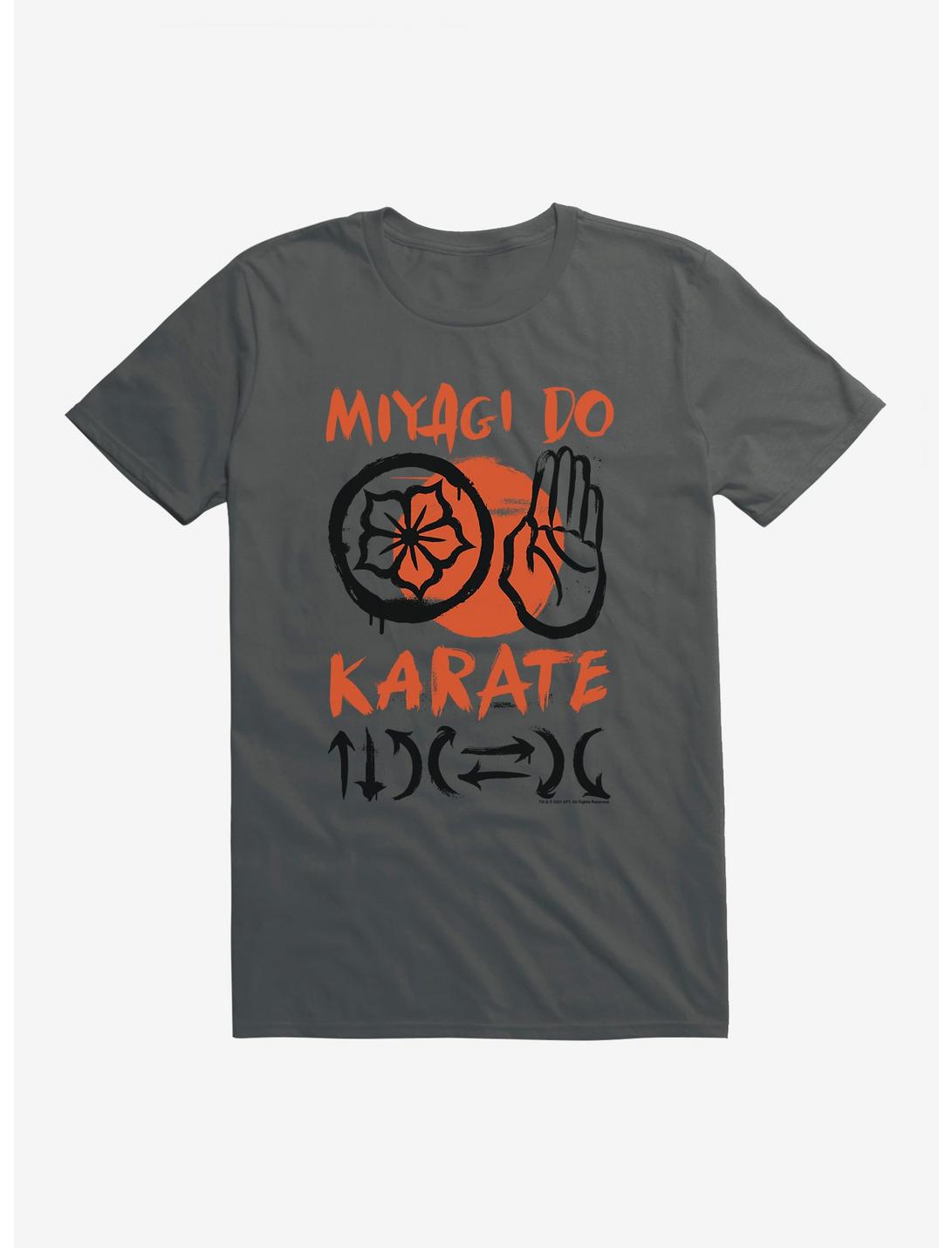 COBRA KAI S4 Miyagi Logo T-Shirt, CHARCOAL, hi-res