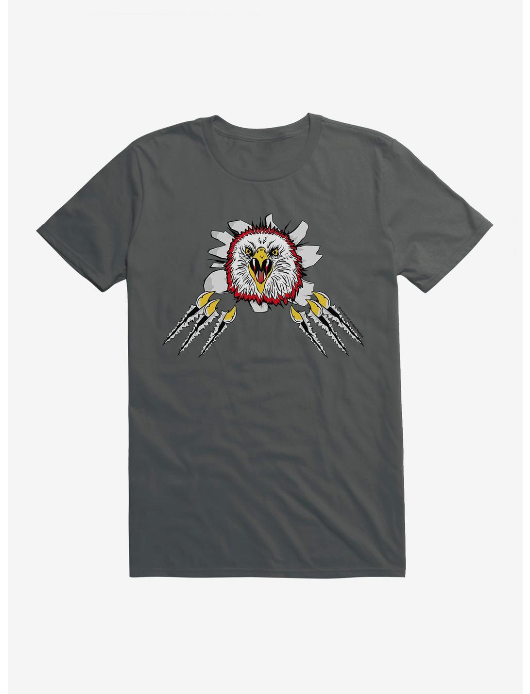 COBRA KAI S4 Eagle Logo T-Shirt, CHARCOAL, hi-res