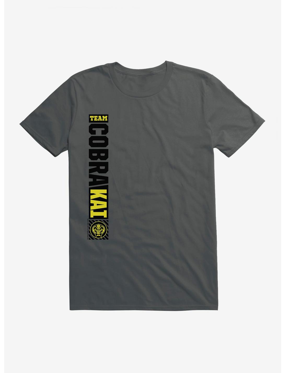 COBRA KAI S4 Team Banner T-Shirt, CHARCOAL, hi-res