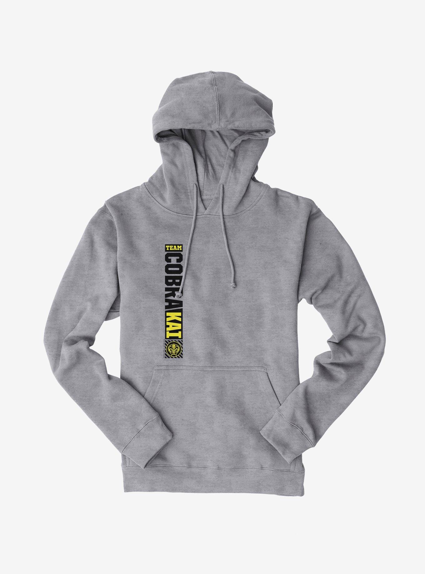 COBRA KAI S4 Team Banner Hoodie, HEATHER GREY, hi-res