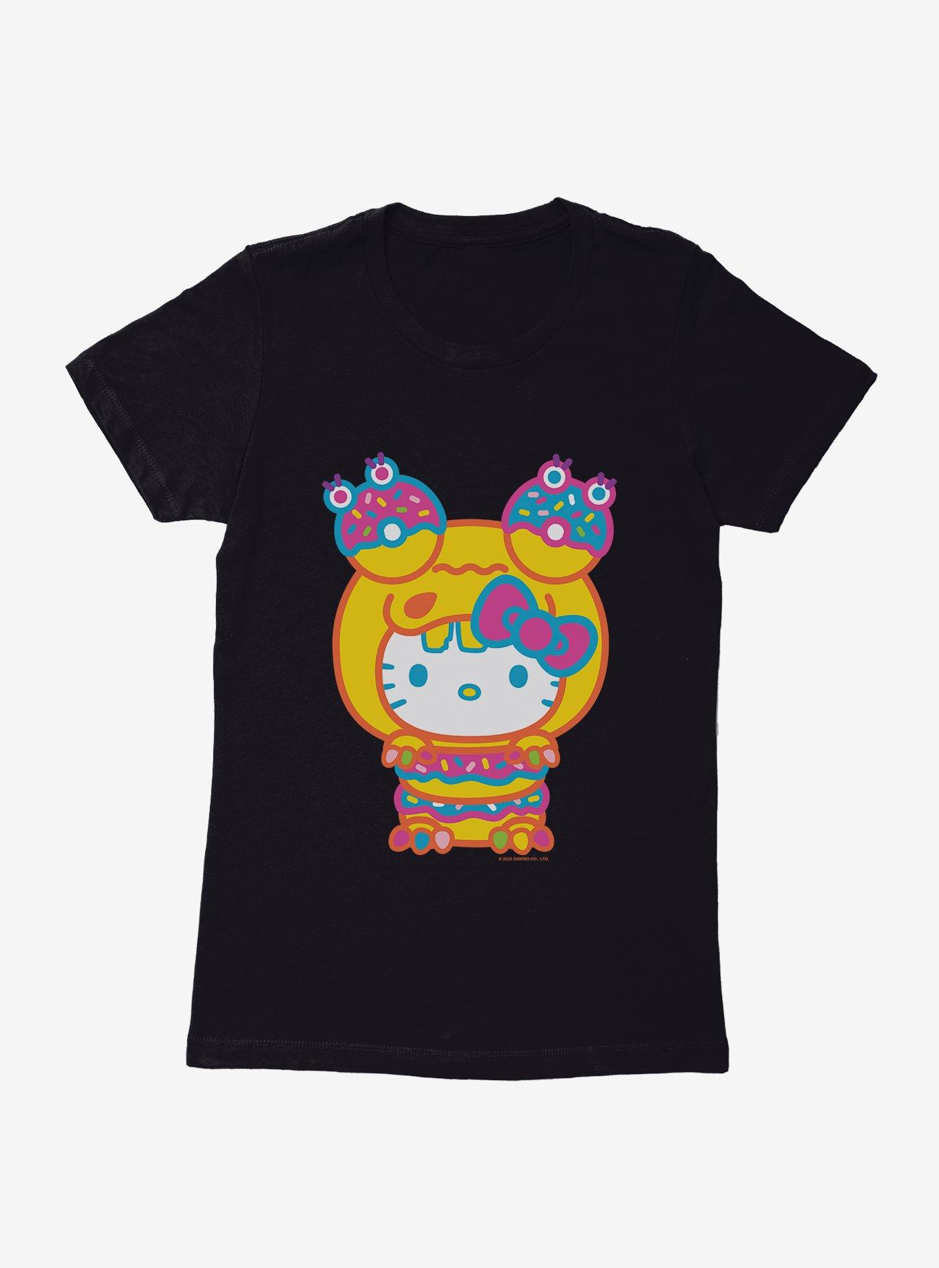 Hello Kitty Sweet Kaiju Doughnut Womens T-Shirt, , hi-res