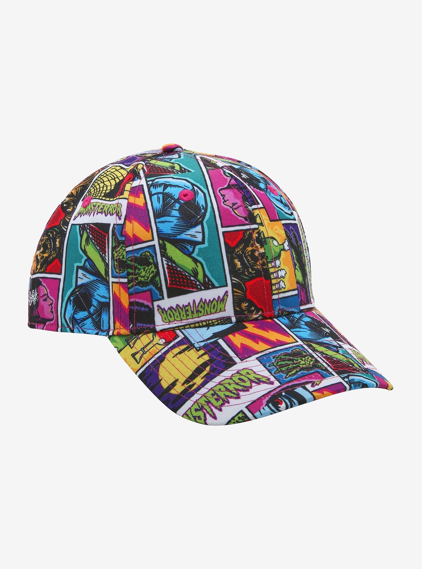 Universal Monsters Comic Snapback Hat, , hi-res