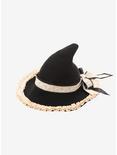Black Kawaii Cottage Witch Hat, , hi-res