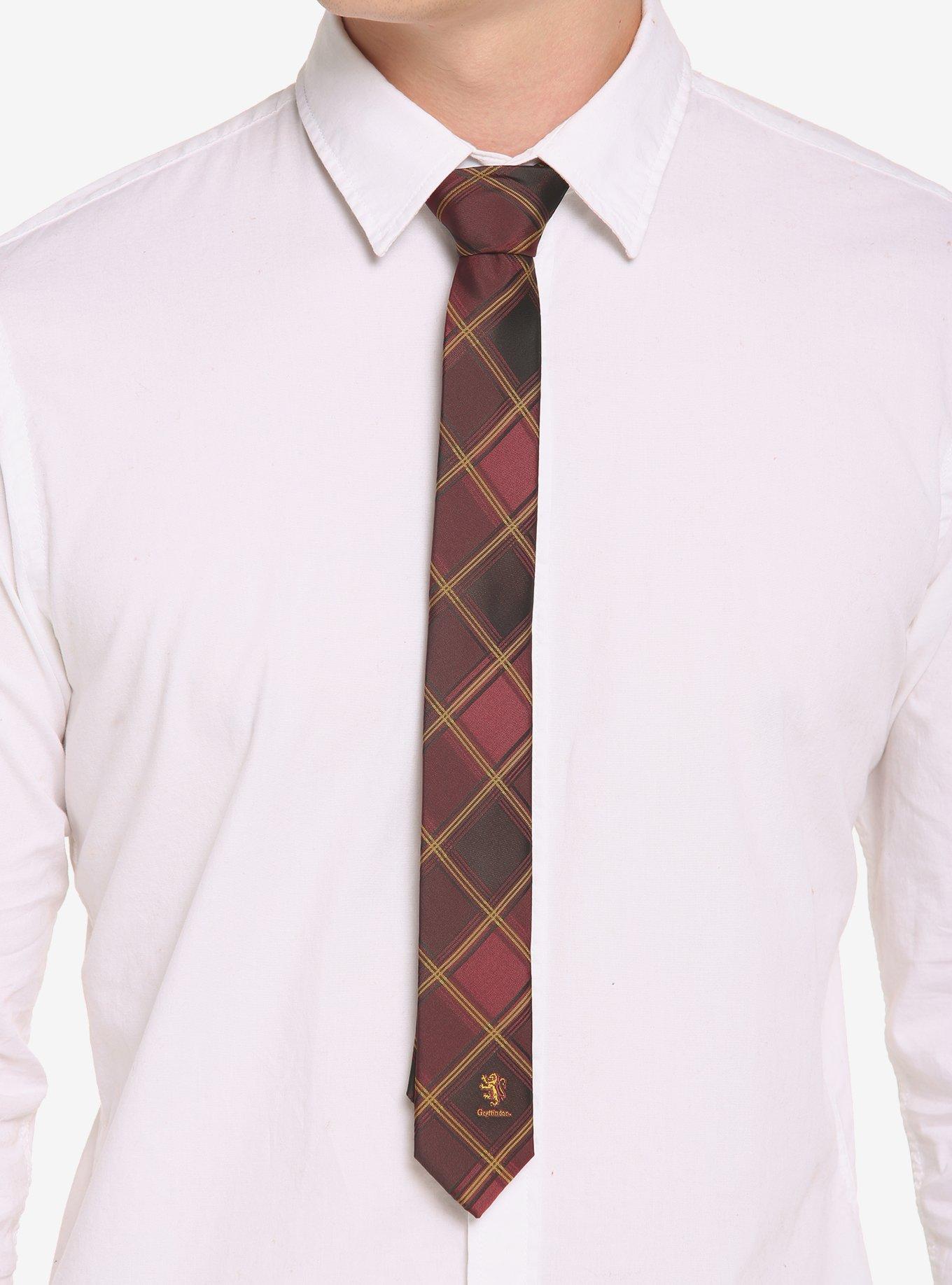 Harry Potter Gryffindor Plaid Tie, , hi-res