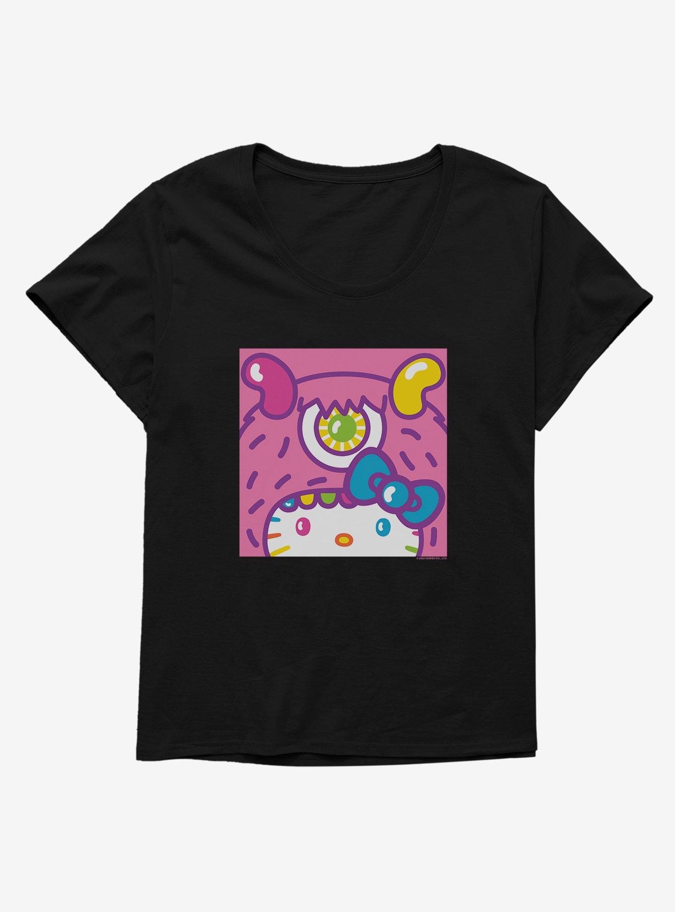 Hello Kitty Sweet Kaiju Cyclops Womens T-Shirt Plus Size, , hi-res