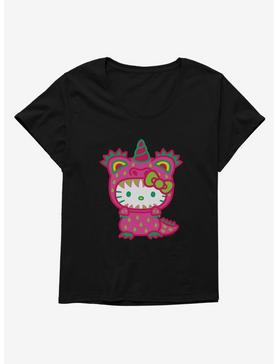 Hello Kitty Sweet Kaiju Unicorn Womens T-Shirt Plus Size, , hi-res