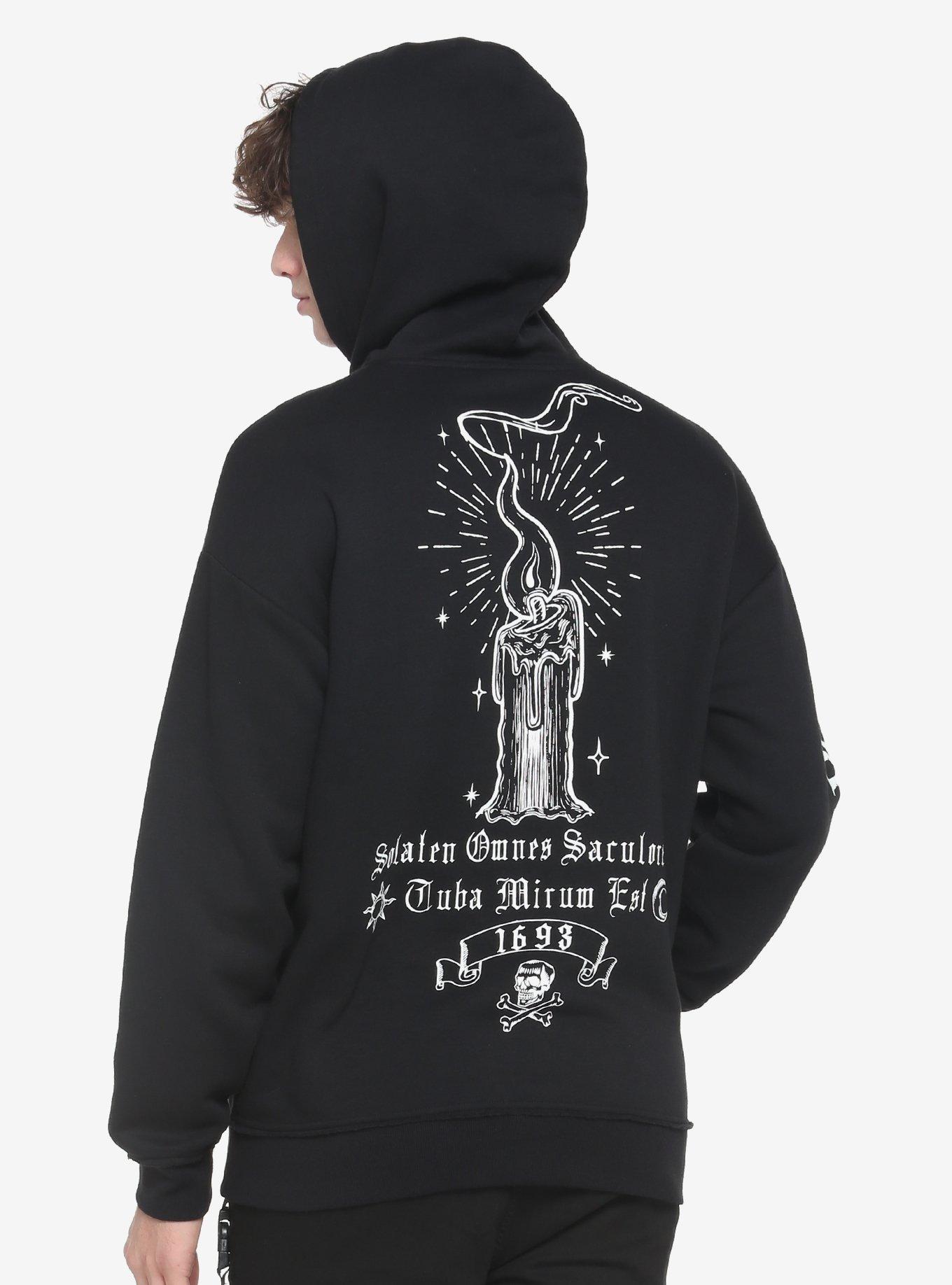 Our Universe Disney Hocus Pocus Black Flame Candle Binx Hoodie, , hi-res