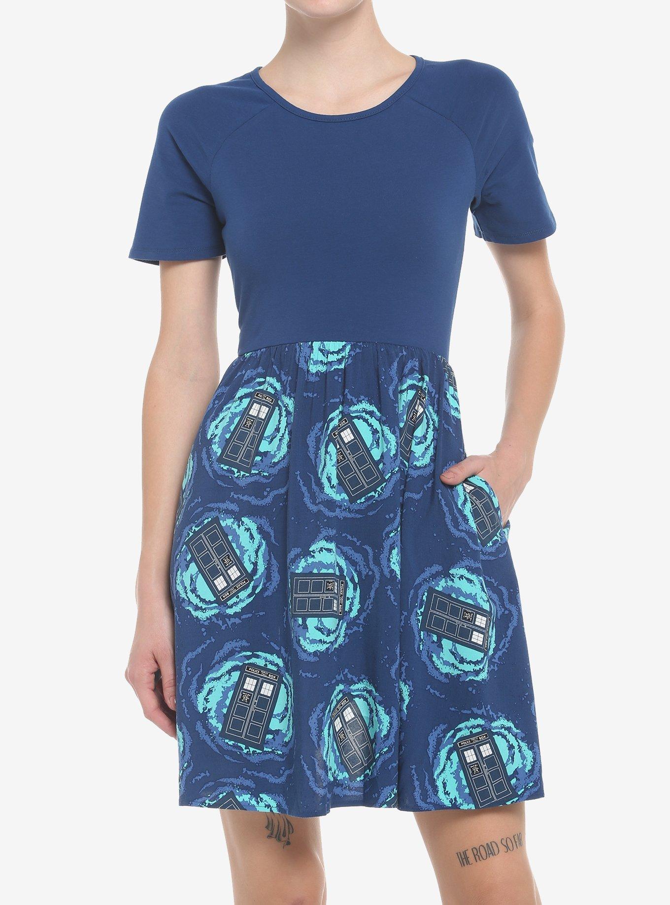 Her Universe Doctor Who TARDIS Dress, , hi-res