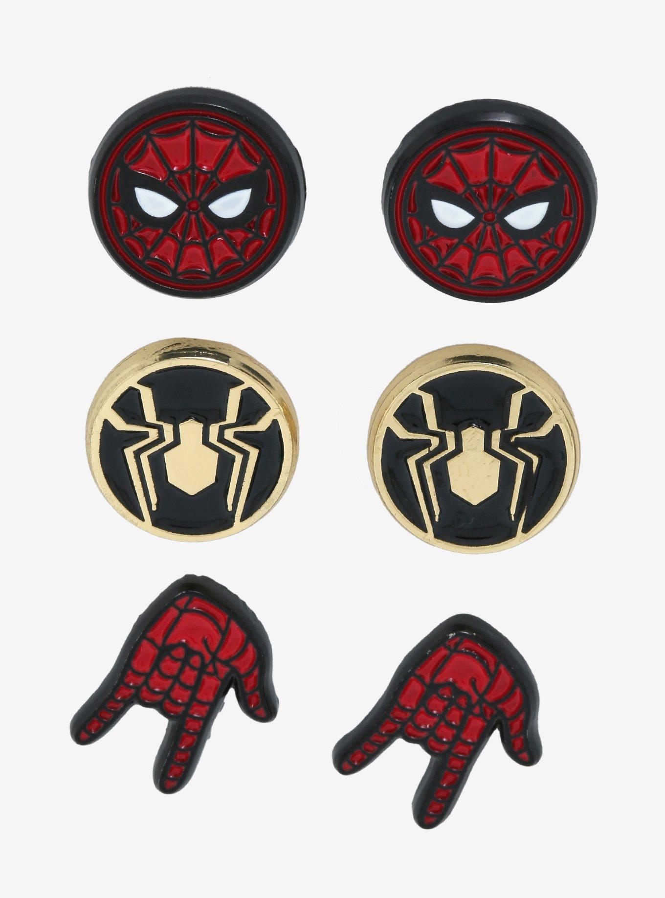 Marvel Spider-Man: No Way Home Logo Stud Earring Set, , hi-res