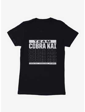 Cobra Kai Season 4 Team Motto Womens T-Shirt, , hi-res